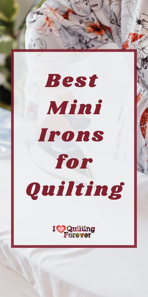 Cordless Iron, Small Sewing Rooms, Craft Iron, Best Iron, Mini Iron, Quilting Tools, Mini Craft, Quilt Top, Sewing Room