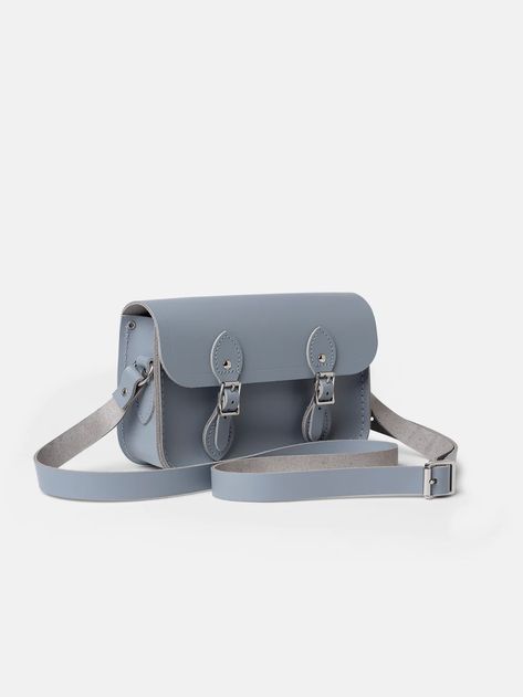 Little One Black Leather Handbag | Cambridge Satchel Co. Timeless Glamour, Smoky Blue, Heart Keyring, Colour Inspiration, French Grey, Pack Your Bags, Leather Skin, Essential Items, Cambridge Satchel