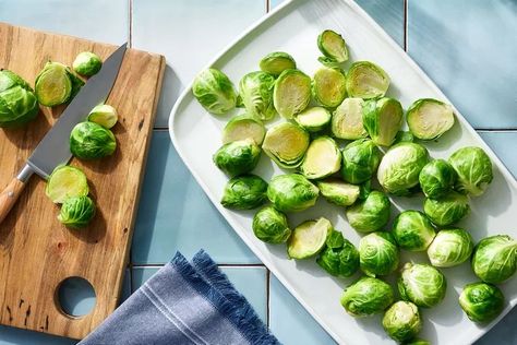 Can You Freeze Brussels Sprouts? Can You Freeze Brussel Sprouts, How To Freeze Brussel Sprouts, Roasted Frozen Brussel Sprouts, Cooking Frozen Brussel Sprouts, Preserve Brussel Sprouts, Can You Freeze Zucchini, Freezing Zucchini, Pear Salad, Vitamin K