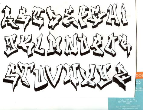 Graffiti ABC Wildstyle | Graffiti Schrift Wildstyle Graffiti Alphabet, Easy Graffiti Letters, Graffiti Alphabet Styles, Easy Graffiti, Alphabet Graffiti, Alphabet Drawing, Graffiti Lettering Alphabet, Graffiti Wildstyle, Graffiti Art Letters