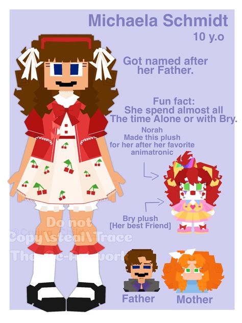 Do not trace/Steal/Trace my artworks or friends ocs. And its not elizabeth. Fnaf Female Oc, All The Fnaf Characters, Gacha Mrs Afton, Lore Ideas For Ocs, Fnaf Oc Ideas, Elizabeth Afton Pfp, Five Nights At Freddy's Oc, 4 Best Friends Drawing Cute, Fnaf Oc Base