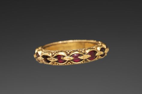 Gold And Ruby Ring, Gold Finger Rings, Historical Jewellery, Art Ancien, Cleveland Museum Of Art, Gold Rings Jewelry, Real Jewelry, Ancient Jewelry, Ring Ideas