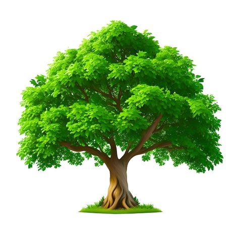 Tree Background For Editing, Green Tree Background, Tree Cartoon Images, Free Green Screen Backgrounds, Cartoon Tree, Tree Cartoon, Tree Photoshop, Art For Walls, Trees Png