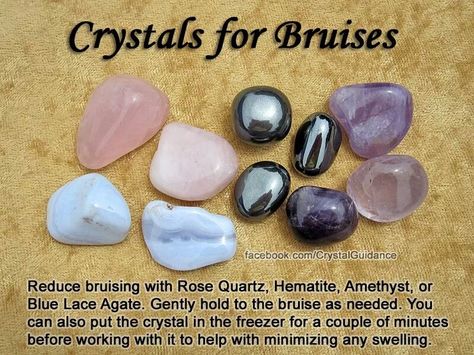 Crystals for bruising Intention Bracelets, Crystal Power, Spiritual Crystals, Crystals Healing, Crystal Therapy, Crystal Healing Stones, Crystal Magic, Crystal Meanings, Crystal Stones