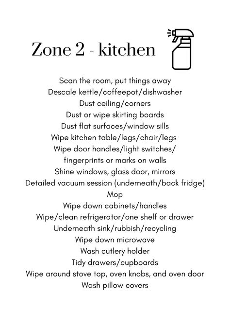 Declutter List, Fly Lady Cleaning, Fly Lady, Zone Cleaning, Deep Cleaning Hacks, Clean Refrigerator, Cleaning House, House Cleaning Checklist, Cleaning List