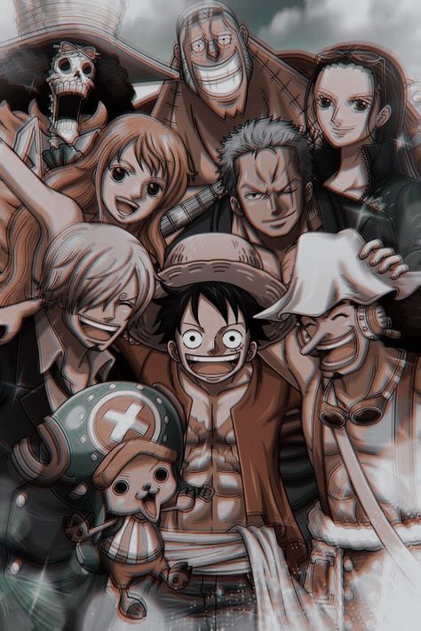 Straw Hat Crew Wallpaper, Strawhats Wallpaper, Naruto Wallpaper Iphone, One Piece Cartoon, Face Photography, Straw Hats, Manga Anime One Piece, Naruto Wallpaper, 3d Wallpaper