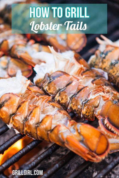 how to grill lobster tails Grilling Lobster Tails How To Cook, Lobster Tail Grilled, How To Grill Lobster Tails, Grilled Lobster Tail Recipe Bbq, Grilling Lobster Tails, Grill Lobster Tail, Grilled Lobster Tail Recipe, Grilled Lobster Recipes, Best Lobster Tail Recipe