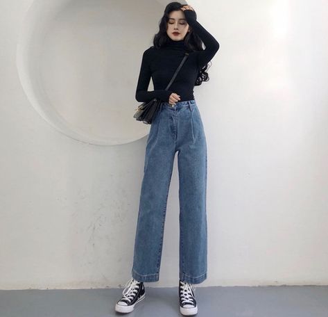 Mode Ulzzang, Korean Casual Outfits, Korean Girl Fashion, Korean Fashion Trends, Ulzzang Fashion, Korea Fashion, Inspired Outfits, 가을 패션, Urban Chic