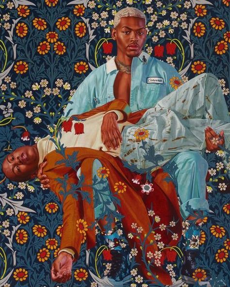 Michael Morgan, Art Alevel, Kehinde Wiley, Instagram Portrait, Black Art Painting, Afrocentric Art, Ap Art, A Level Art, Dope Art