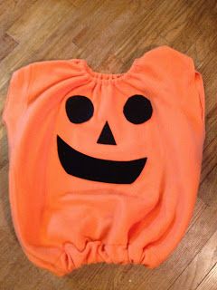 knit 'n lit: 1 Hour Pumpkin Costume: Tutorial No Sew Pumpkin Costume, Toddler Pumpkin Costume Diy, Homemade Pumpkin Costume, Diy Baby Pumpkin Costume, Diy Pumpkin Costume, Adult Pumpkin Costume, Toddler Pumpkin Costume, Kids Pumpkin Costume, Baby Pumpkin Costume