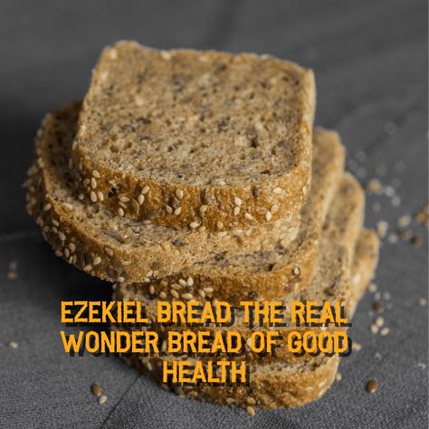 The real wonder bread is Ezekiel bread. It is a miracle food for those that are trying to lower carbs and curb hunger. One slice of Ezekiel bread is 80 calories. Ezekiel bread is a spout bread that is full of nutrition. The best part of ezekiel bread, will keep you feeling satiated much longer than many other food sources. Ezequiel Bread Recipe, Homemade Ezekiel Bread Recipe, Ezequiel Bread, Ezekiel Bread Recipe, Ezekial Bread, Curb Hunger, Beginners Bread Recipe, Life Cereal, Sprouted Grain Bread