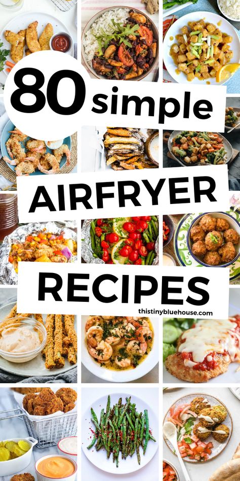 Simple Air Fryer Recipes, Best Air Fryer Recipes, New Air Fryer Recipes, Air Fryer Cooking Times, Cooks Air Fryer, Best Air Fryer, Air Fried Food, Air Fryer Oven Recipes, Airfryer Recipes