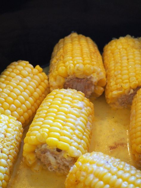 Corn On The Cob Crock Pot, Crockpot Corn On Cob, Frozen Corn On The Cob, Frozen Corn Recipes, Crock Pot Corn, Buttery Corn, Corn Recipes Side Dishes, Cook Corn, Fast Meals