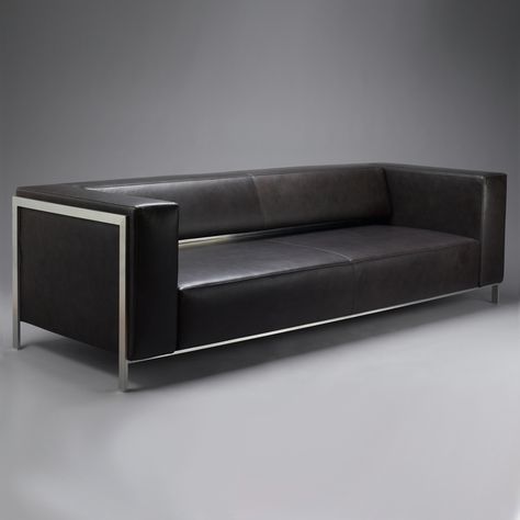 Metal Sofa Design Modern, Office Sofa Design, Ultra Modern Furniture, Minimalist Furniture Design, Industrial Sofa, Steel Sofa, Welded Furniture, Metal Sofa, Metal Furniture Design