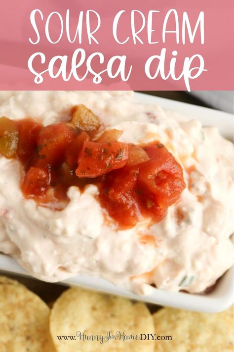 Finding no bake appetizers to serve during the hot summer months is essential. That’s why I love cold dip recipes for summer parties! With this sour cream salsa dip, you can whip up a delicious snack for your next party without ever turning on your oven. And since you only need three ingredients to prepare it, this easy appetizer is perfect for a last minute get together. Summer Dips And Appetizers Cold, Simple Halloween Party Food, Party Food Appetizers Easy, Halloween Party Food Appetizers, Halloween Dinner Ideas For Kids, No Bake Appetizers, Halloween Recipes Appetizers, Spider Web Dip, Halloween Appetizer Ideas