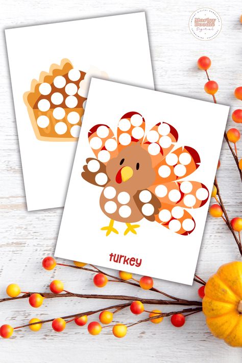 10 Free Thanksgiving Dot Marker Printables Activity Pages Thanksgiving Learning Activities, Thanksgiving Mats, Printable Thanksgiving Crafts, Thanksgiving Learning, Dot Marker Printables, Preschool Thanksgiving, Thanksgiving Toddler, Dot Marker Activities, Fall Themes