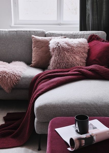 pinterest: @connellmikayla Ikea Pillows, Ikea Sofa, Ikea Pax, Gray Sofa, Living Room Grey, Cozy Living Rooms, Ikea Hack, Cozy Living, Apartment Living