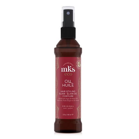 MKS eco Oil, Original - 2 fl oz - Hair Styling Elixir - Moroccan Argan Oil, Hemp Seed Oil - Moisturize & Nourish Hair, Control Frizz, Increase Smoothness - Vegan & Cruelty Free Moroccan Argan Oil, Hair Care Products Professional, Hair Control, Hemp Seed, Frizz Control, Hemp Seed Oil, Nourishing Hair, Hemp Seeds, Hemp Oil