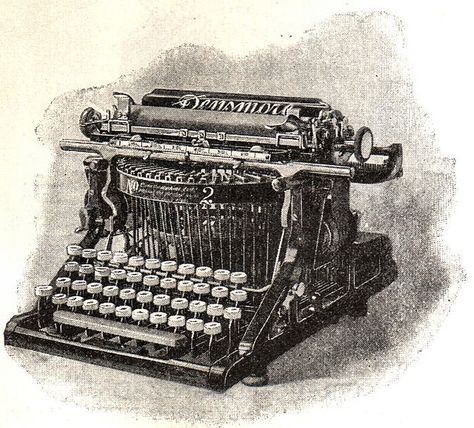 Máquina de escribir Copyright Free Images, Papel Vintage, Antique Typewriter, Free Vintage Printables, Images Vintage, Vintage Typewriters, Digi Stamps, All Images, Public Domain Images