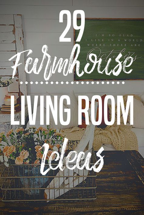 These 29+ living    room ideas are a must see for a farmhouse living room remodel. Diy desining a    new living room is so much fun. Make sure you see these ideas!    #swankyden #livingroom #farmhouse    #farmhousedecor #decorideas Anthropologie Farmhouse, Farmhouse Living Room Remodel, Farmhouse Style Living Room Decor, Farmhouse Living Room Ideas, Farmhouse Style Lighting, Remodel Diy, Rustic Home Interiors, Anthropologie Inspired, Diy Light