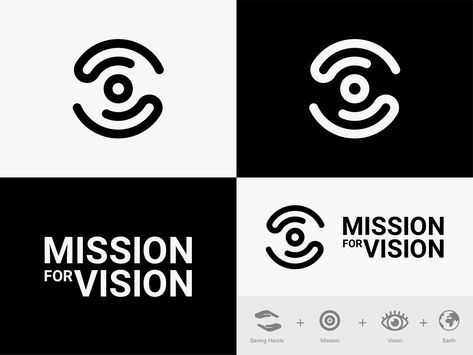 Vision Logo Design Ideas, Vision Logo Design, Mission Logo, Vision Logo, Hope Logo, Fast Logo, College Things, Dark Visions, Design Studio Logo