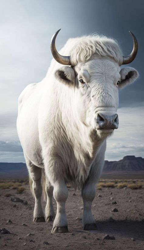 Bison Photography, White Bison, Rare Albino Animals, Buffalo Painting, Native American Moccasins, Buffalo Animal, Wild Animal Wallpaper, Wild Animals Photography, Albino Animals