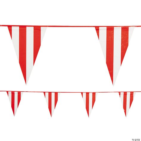 Circus Halloween Decorations, Back To School Carnival, Midnight Circus, Backyard Carnival, Carnival Decor, Carnival Party Decorations, School Carnival, Pennant Banner, Pennant Banners