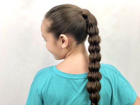 Banana Braids, Braids In A Ponytail, Ponytail Tutorial, A Ponytail, Braided Ponytail, Hair Wrap, Braids, Hairstyles, Hair Styles