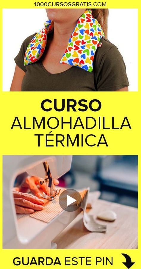 Si quieres aprender como hacer un saco o almohadilla térmica entonces este curso gratuito es perfecto para ti.  👆👆👆  #costura #sewing #manualidades #DIY #sewingtutorials #tutoriales #cursos Ideas Costura Facil, Heat Bag, Natural Pillows, Manualidades Diy, Diy For Teens, Sewing Techniques, Health Coach, Sewing Tutorials, Diy Sewing