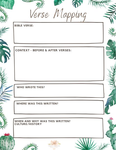 Free Verse Mapping Printables Verse Mapping Template, Ways To Study The Bible, Book Of Jeremiah, Bible Verse Mapping, Ways To Study, Inductive Bible Study, Psalms 91, Scripture Writing Plans, Bible Mapping