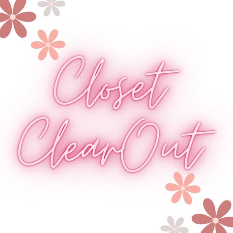 EVERYTHING MUST GO!! make me an offer! Going live Monday June 26th at 12:00pm #poshmarkseller #poshmark #reseller #vintage #thriftedfashion #fashion Buy More Save More Design, Closet Sale Image, Closet Clean Out Sale Sign, Poshmark Aesthetic, Going Live, Cleaning Closet, Thrift Fashion, Everything Must Go, Fb Memes