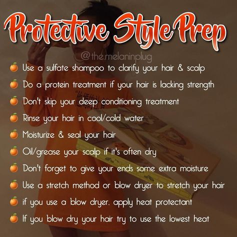 Protective Style Prep, Diy Shampoo Black Women, Prepping Braiding Hair, Braid Care Tips Protective Styles, Prepping Hair For Braids, Prep Hair For Braids, Braid Prep, Hair For Braids, Baddie Essentials