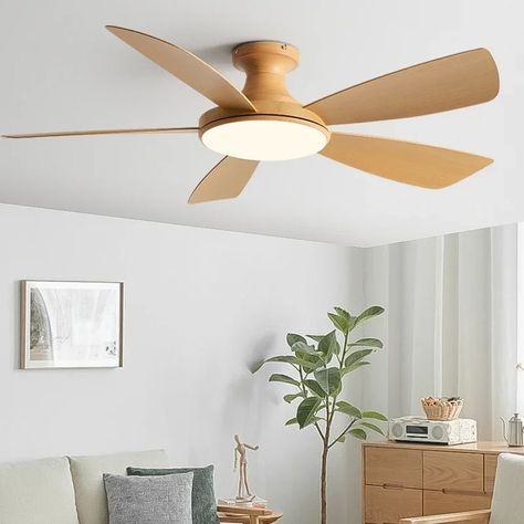 Smarter Shopping, Better Living!  Aliexpress.com Plywood Ceiling, Living Room Ceiling Fan, Light Fan, Ceiling Fans With Lights, Fans With Lights, Led Ceiling Fan, Modern Ceiling Fan, Fan Lamp, Ceiling Fan With Remote