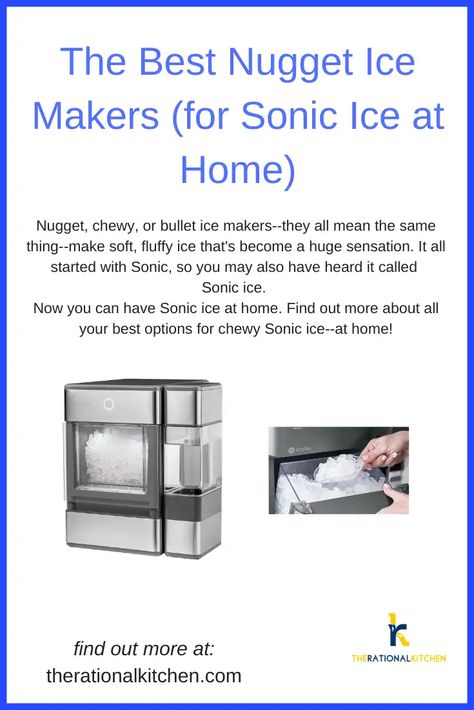 Best Nugget Ice Makers Pinterest Sonic Ice Maker, Sonic Ice, Nugget Ice, Ice Bin, Nugget Ice Maker, Ice Makers, Ice Melting, Ice Maker, Sonic