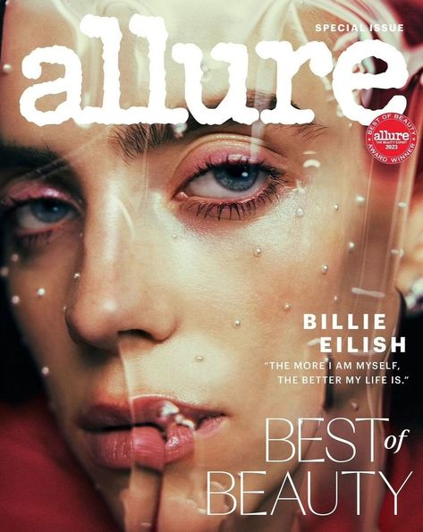 Billie Eilish Magazine, Allure Magazine Cover, Red Roots, Allure Magazine, Allure Beauty, Alycia Debnam, Alycia Debnam Carey, King Of Music, Beauty Awards