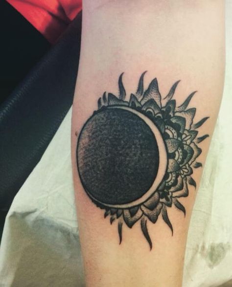 150+ Sun and Moon Tattoo Designs (2020) Meaningful Ideas for Best Friends Eclipse Tattoo, Tatuaje Cover Up, Moon Sun Tattoo, Mushroom Tattoos, Moon Tattoo Designs, Most Popular Tattoos, Sun Tattoo, Cover Up Tattoo, Tattoos For Daughters