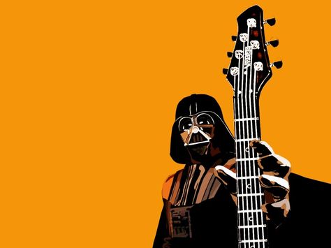 How awesome would it be to see Vader playing guitar!! Darth Vader Guitar, Wallpaper Companies, Friends Diy, Healthy Snacks For Diabetics, High Quality Wallpapers, Fall Out Boy, Sci Fi Fantasy, New Tricks, Playing Guitar