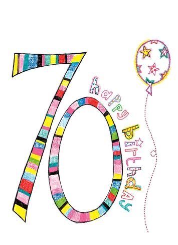 Birthday Catds, 70th Birthday Card, Birthday Card Sayings, Birthday Greetings Friend, Watercolor Birthday Cards, Happy Birthday Greetings Friends, Birthday Card Drawing, 60th Birthday Cards, Birthday Wish