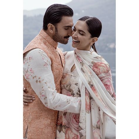 All The Pictures + Videos From Deepika Padukone & Ranveer Singh's Wedding - Wedbook Deepika Ranveer, 2nd Wedding Anniversary, Deepika Padukone Style, Bollywood Couples, Vogue India, Ranveer Singh, 2nd Anniversary, Bollywood Actors, Deepika Padukone