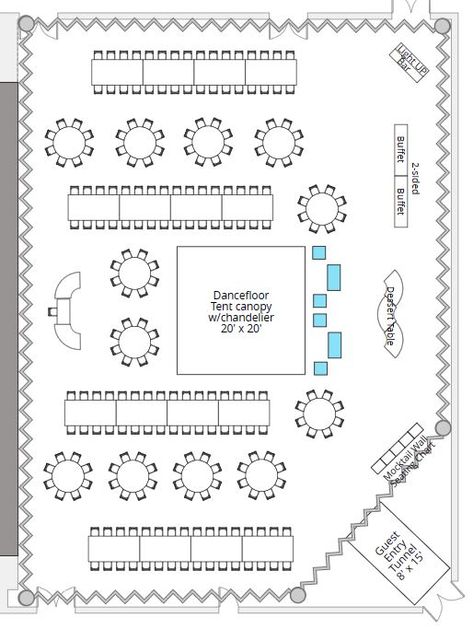 Wedding Reception Seating Layout, 300 Person Wedding Seating Layout, 150 Person Wedding Seating Layout, Table Arrangements For Parties Layout, Event Seating Layout, Wedding Area, Seating Layout, Wedding Planner Job, Event Seating