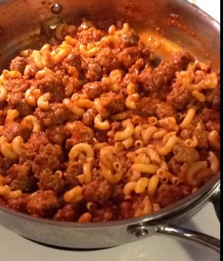 Meatballs And Macaroni, Macaroni And Meatballs, Elbow Macaroni Recipes, Macaroni Casserole, Meatball Sauce, Meatball Bake, Macaroni Recipes, Recipes From Around The World, Macaroni Pasta