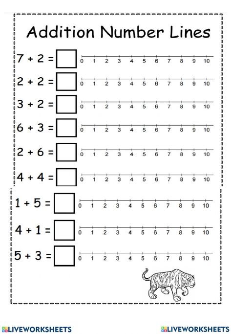 Teacher Worksheets Printables, Holiday Math Worksheets, Line Math, Number Worksheet, Kindergarten Math Worksheets Free, Number Lines, Mathematics Worksheets, Prek Math, 2nd Grade Math Worksheets