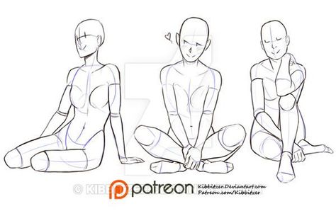 Sitting on the ground reference sheet preview | kibbitzer on Patreon Sitting Pose Reference, How To Draw Anime, Drawing Body Poses, Sketch Poses, Draw Anime, 캐릭터 드로잉, Gesture Drawing, Poses References, Anatomy Drawing