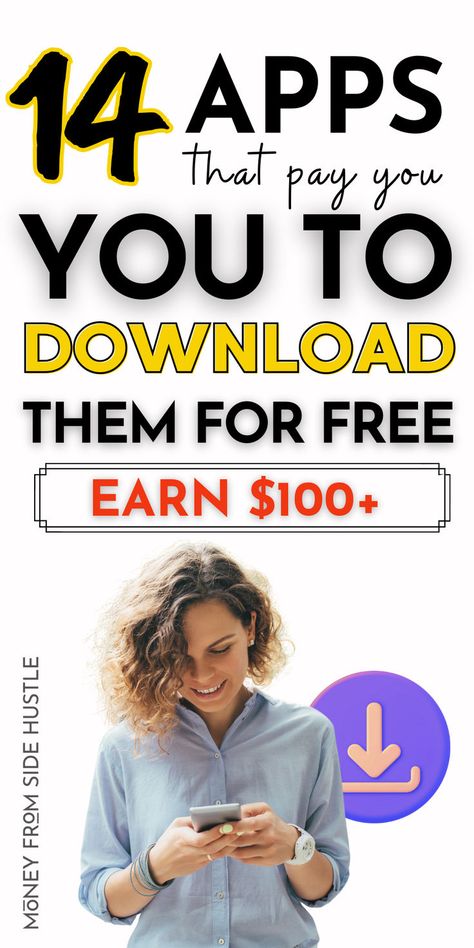 apps that pay to download them Take Surveys For Money, Earn Easy Money, Best Money Making Apps, Earn Money Online Free, Earn Extra Money Online, Apps That Pay You, Surveys For Money, Money Apps, Apps That Pay