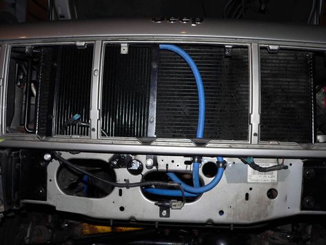 Transmission cooler and filter install - NAXJA Forums -::- North American XJ Association Transmission Cooler, Train