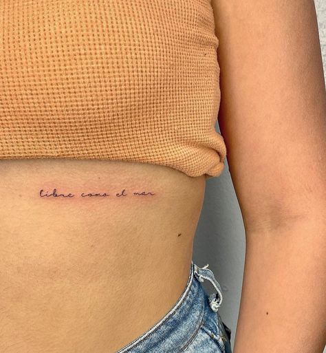 Spanish Quotes For Tattoos, Spanish Quotes Tattoos, Spanish Tattoos, Quotes For Tattoos, International Tattoo, Lettering Tattoo, Tattoos Gallery, Minimal Tattoo, Spanish Quotes