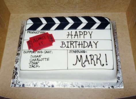 Movie Themed Cakes | movie themed birthday cake — Birthday Cakes Movie Theme Birthday Cake, Cinema Cake Ideas, Movie Themed Birthday Cake, Movie Theater Birthday Cake, Movie Theater Cake Ideas, Cinema Cake, Movie Birthday Cake, Birthday Cake Movie Theme, Movie Theme Cake