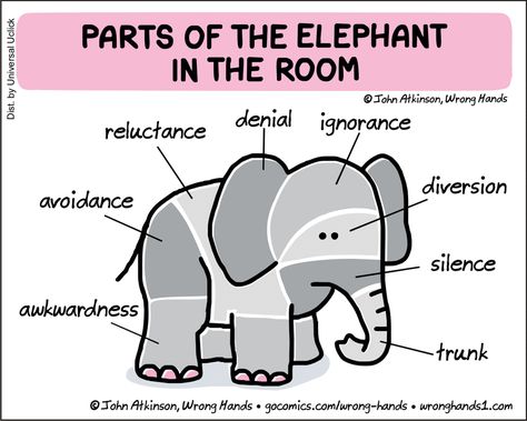 Savage Chickens, The Elephant In The Room, Off The Mark, The Therapist, Elephant In The Room, Corporate Training, I Love Books, In The Room, Emotional Intelligence