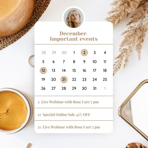 Templates Event Save The Date, Save The Date Calendar, Social Media Poster, Date Calendar, Canva Design, Instagram Post Template, Important Dates, Social Media Templates, Post Templates