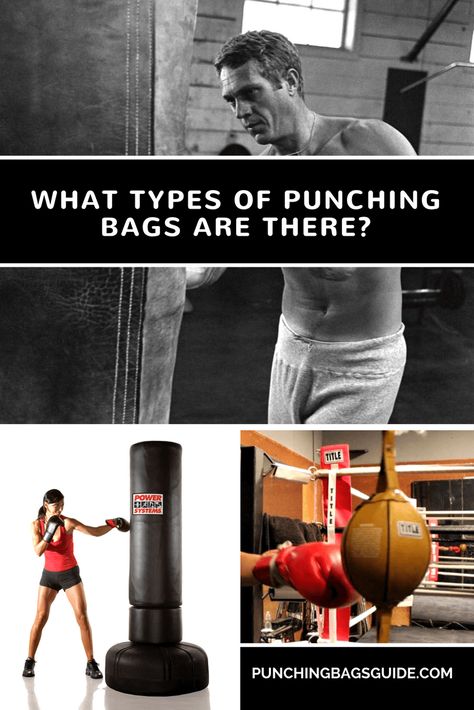 Learn the different punching bag types, how they help the user to find the one that will be the most suitable for you. #workout #boxing via @boxingathome Workout Boxing, Boxing Training Workout, Bag Types, Boxing Bags, Health And Exercise, Boxing Training, Punching Bag, Boxing Workout, Useful Things